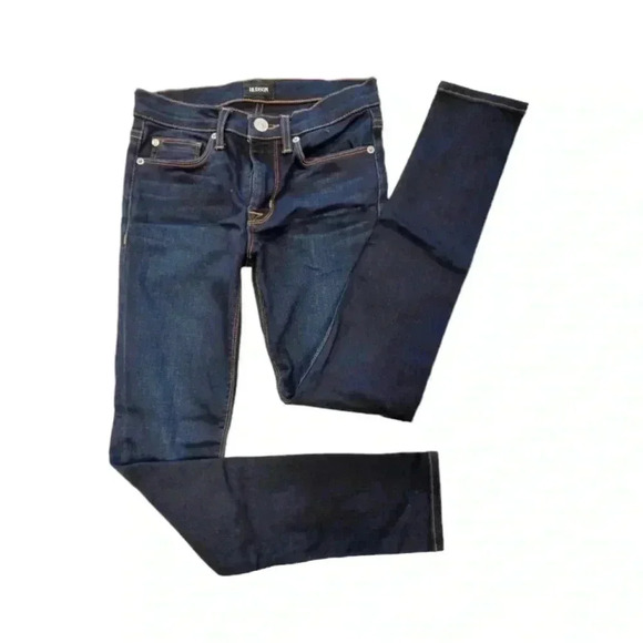 Hudson Nico  Mid rise Super Skinny Ankle Dark Wash Size 24 - Picture 6 of 15
